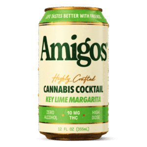 Key Lime Margarita - Amigos Cannabis THC Drink 10mg - Amigos - DC LLC