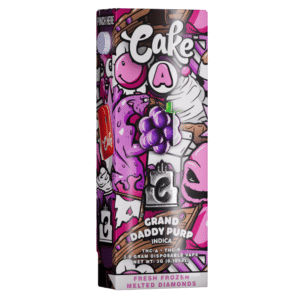 Grand Daddy Purp - Cake A Pebble THC - A Disposable 3G - Cake - DC LLC