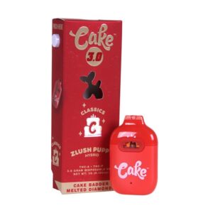 Zlush Puppy - Cake Classics THC - A Disposable Vape 3G - Cake - DC LLC