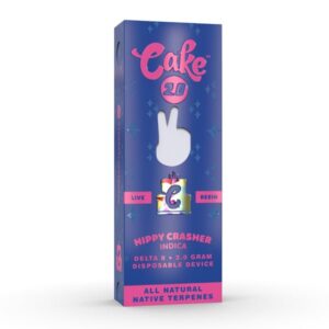 Hippy Crasher - CAKE Delta 8 Live Resin Disposable Vape 2G - Cake - DC LLC