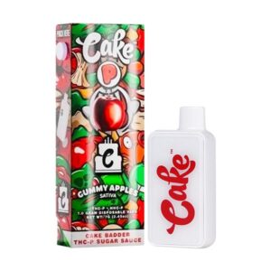 Gummy Apples - Cake P THC - P Disposable Vape 7G - Cake - DC LLC