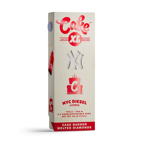 NYC Diesel - Cake XL THC - A Disposable Vape 6G - Cake - DC LLC