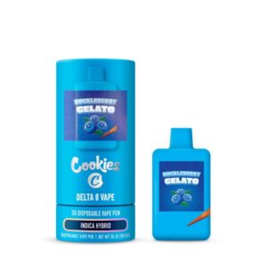 Huckleberry Gelato - Cookies Delta - 8 Disposable 3G - Cookies - DC LLC