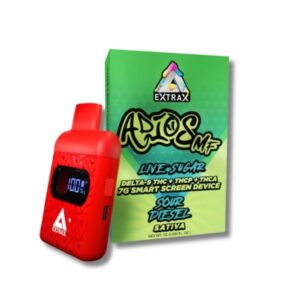 Sour Diesel - Delta Extrax Adios MF Disposable 7G - Delta Extrax - DC LLC