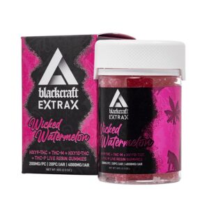 Wicked Watermelon - Delta Extrax Blackcraft Gummies 4000MG - Delta Extrax - DC LLC