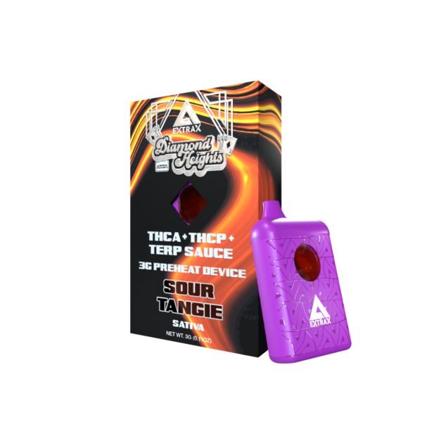 Sour Tangie - Delta Extrax Diamond Heights Disposable 3G - Delta Extrax - DC LLC
