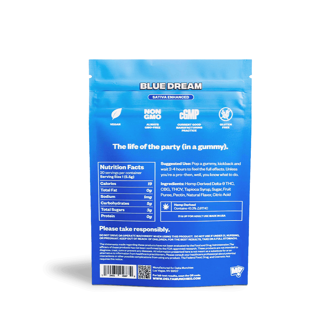 Midnight Berry - Delta Munchies Euphoria Delta 9 Gummies - Munchies - DC LLC
