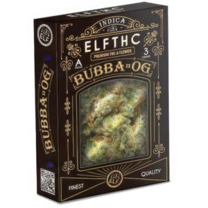 Bubba OG - ELF THC THC - A Flower 3G - ELF THC - DC LLC
