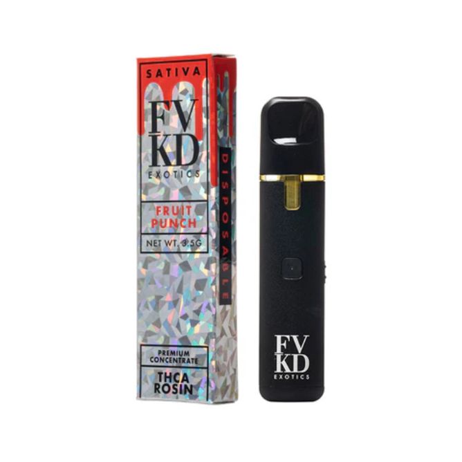 Fruit Punch - FVKD Exotics THCA Rosin Disposable 3.5G - FVKD - DC LLC