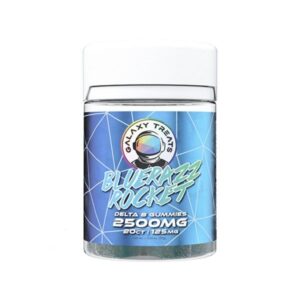 Blue Razz Rocket - Galaxy Treats Moon Babies Delta - 8 Gummies 500MG - Galaxy Treats - DC LLC