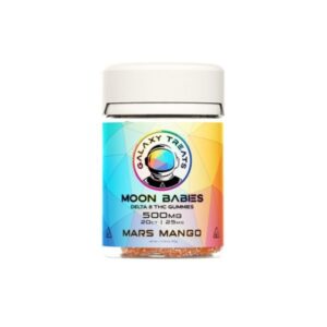 Mars Mango - Galaxy Treats Moon Babies Delta - 8 Gummies 500MG - Galaxy Treats - DC LLC
