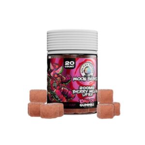 Berry Melon Lifter - Galaxy Treats Moon Babies Delta - 9 Gummies 200MG - Galaxy Treats - DC LLC