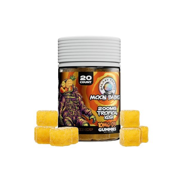 Tropical Kush - Galaxy Treats Moon Babies Delta - 9 Gummies 200MG - Galaxy Treats - DC LLC