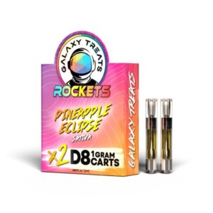 Pineapple Eclipse - Galaxy Treats Rockets Delta 8 Cart 2G - Galaxy Treats - DC LLC