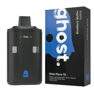 Blueberry Muffin - Ghost Slide Piece Disposable 7G - Ghost - DC LLC