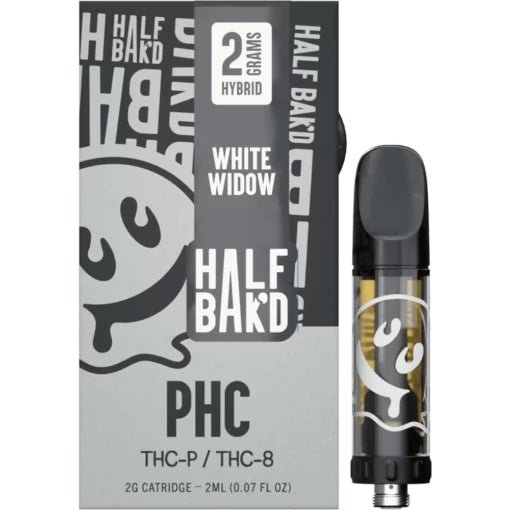 White Widow - Half Bak'd PHC Cartridge 2G - Half Bak'd - DC LLC