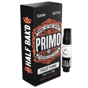 Fruit Funk - Half Bak'd Primo Cartridge 1G - Half Bak'd - DC LLC