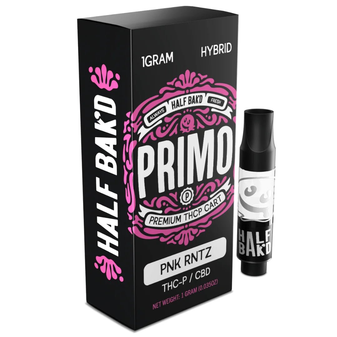 Pnk Rntz - Half Bak'd Primo Cartridge 1G - Half Bak'd - DC LLC