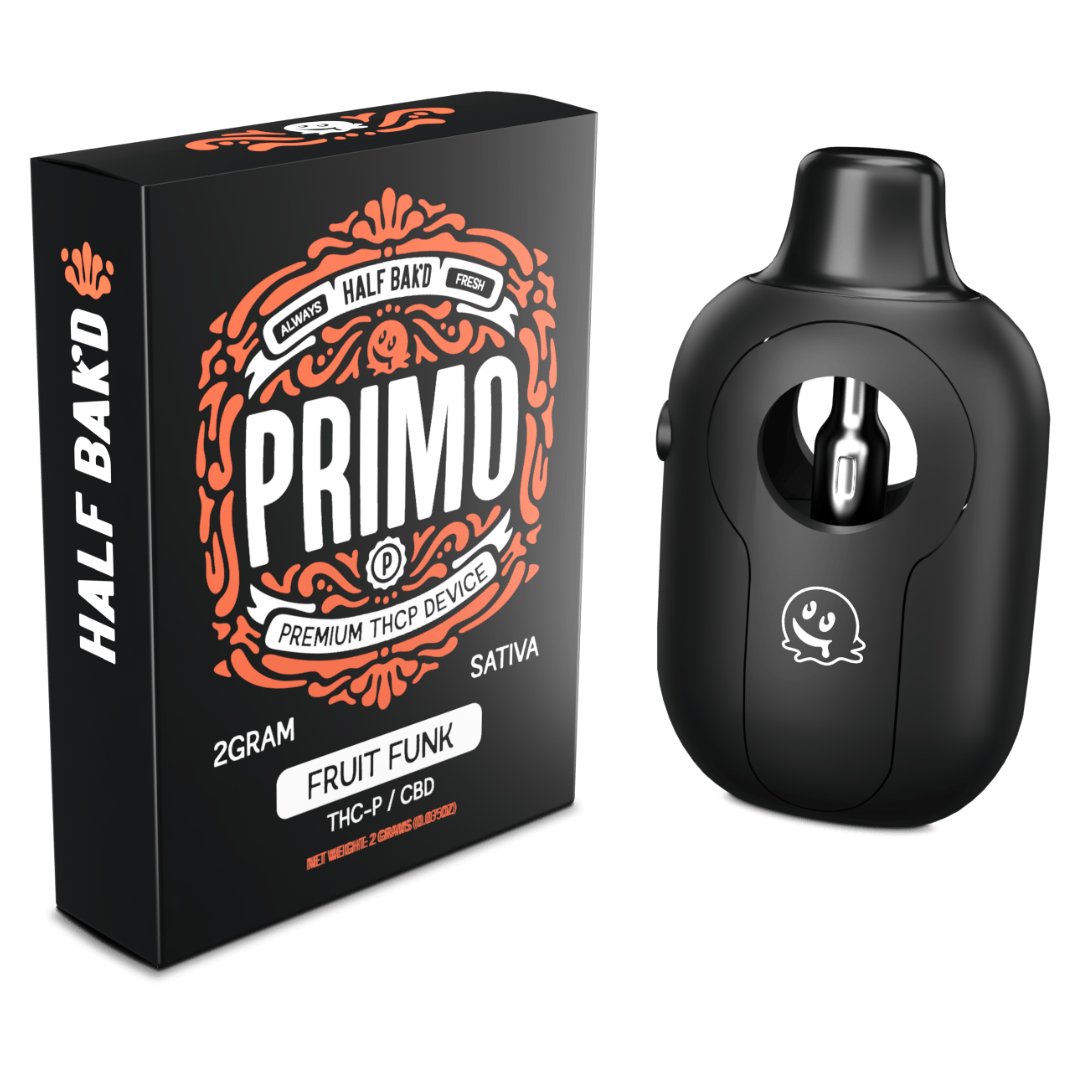Fruit Funk - Half Bak'd Primo Disposable 2G - Half Bak'd - DC LLC