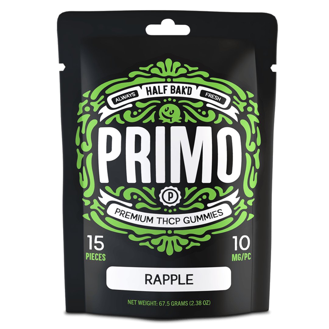 Rapple - Half Bak'd Primo Gummies 150MG - Half Bak'd - DC LLC