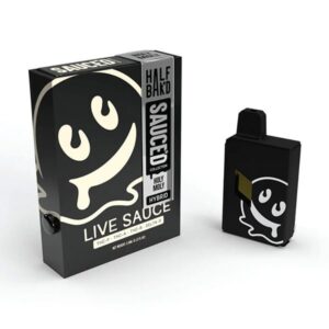 Holy Moly - Half Bak'd Live Resin Sauce'd Disposable 4G - Half Bak'd - DC LLC