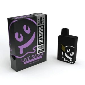 Raspberry Cough - Half Bak'd Live Resin Sauce'd Disposable 4G - Half Bak'd - DC LLC