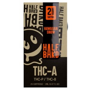 Hawaiian Snow - Half Bak'd THC - A Cartridge 2G - Half Bak'd - DC LLC