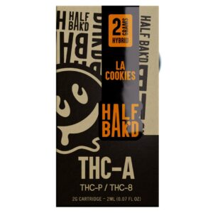 LA Cookies - Half Bak'd THC - A Cartridge 2G - Half Bak'd - DC LLC