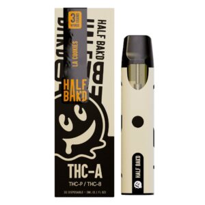 LA Cookies - Half Bak'd THC - A Disposable 3G - Half Bak'd - DC LLC