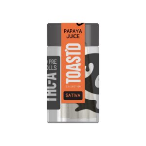 Papaya Juice - Half Bak'd Toastd Pre - Rolls 3.5G - Half Bak'd - DC LLC