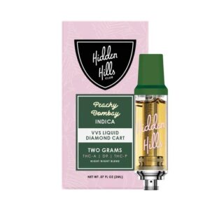 Peach Bombay - Hidden Hills VVS Liquid Diamond Cart 2g - Hidden Hills - DC LLC