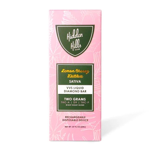 Lemon Cherry Zkittlez - Hidden Hills VVS Liquid Diamond Disposable 2G - Hidden Hills - DC LLC