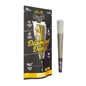Lemon Slushie - Hidden Hills Diamond Donut Pre - Rolls 2.2G - Hidden Hills - DC LLC