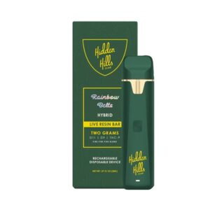 Rainbow Belts - Hidden Hills Live Resin Disposable 2G - Hidden Hills - DC LLC