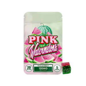 Pink Watermelons - Hidden Hills Punch THCP Gummies 100MG - Hidden Hills - DC LLC