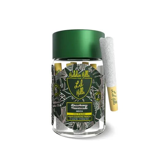 Strawberry Freezecake - Hidden Hills Lil VVS Liquid Diamond Pre - Rolls 3.5G - Hidden Hills - DC LLC