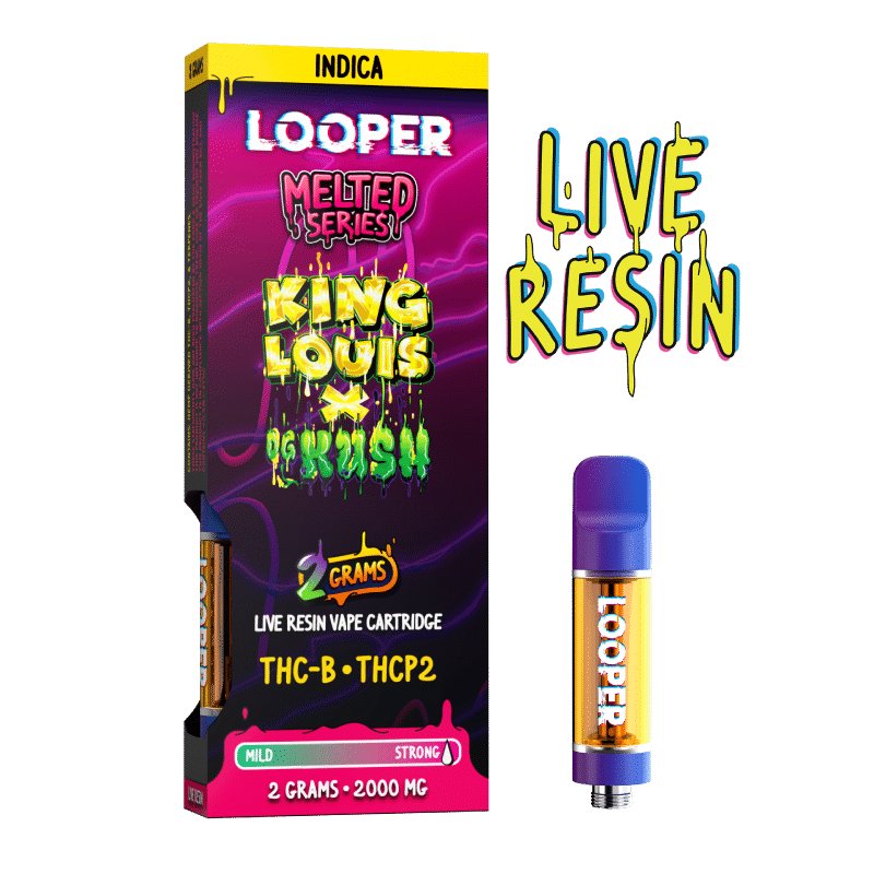 King Louis X OG Kush - Looper Melted Series Cart - Looper - DC LLC