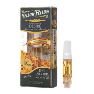 Acapulco Gold - Mellow Fellow Desire Live Resin Cart 2mL - Mellow Fellow - DC LLC