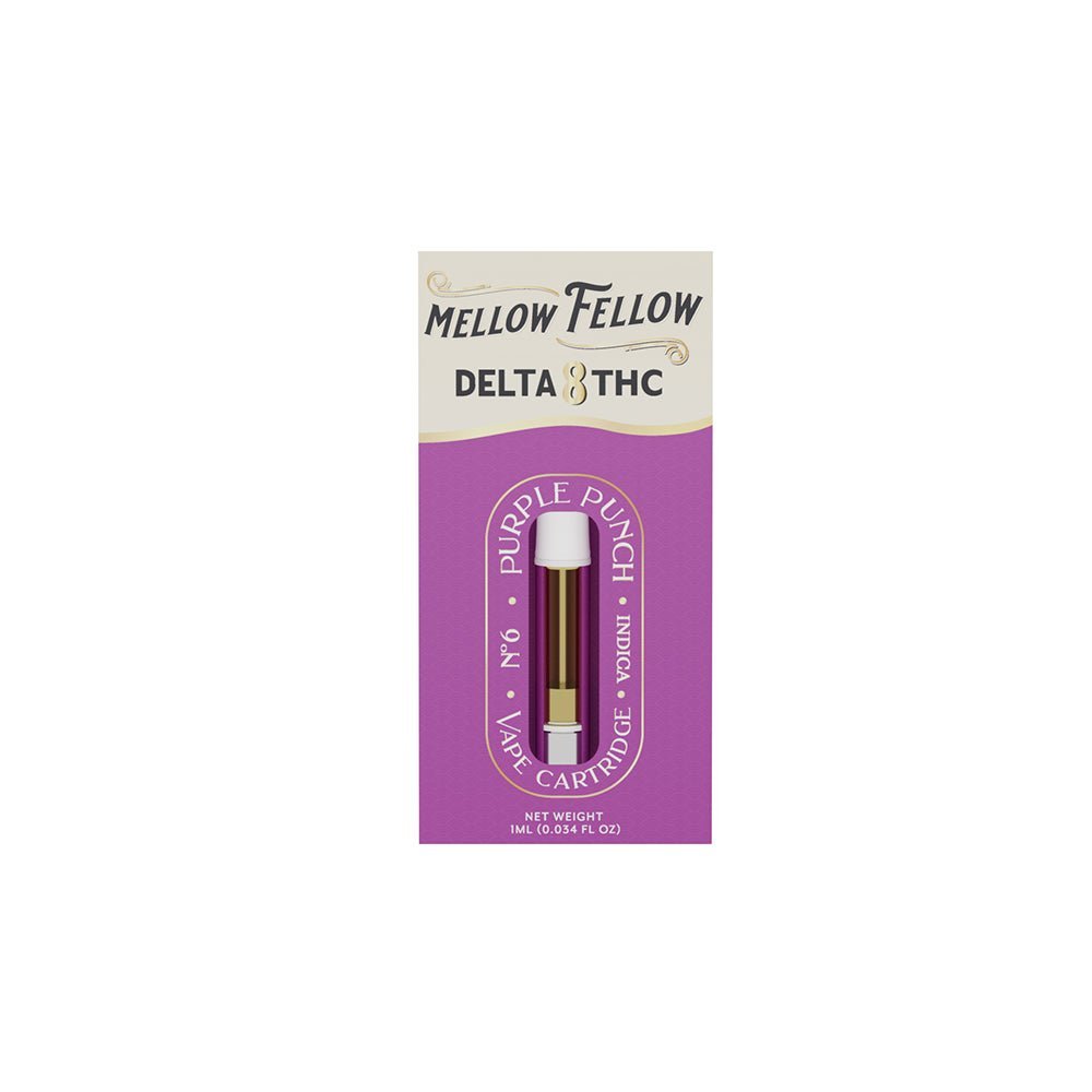 Purple Punch - Mellow Fellow Delta - 8 Cart 1mL - Mellow Fellow - DC LLC