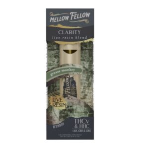 Grease Monkey - Mellow Fellow Clarity Live Resin Disposable 2mL - Mellow Fellow - DC LLC