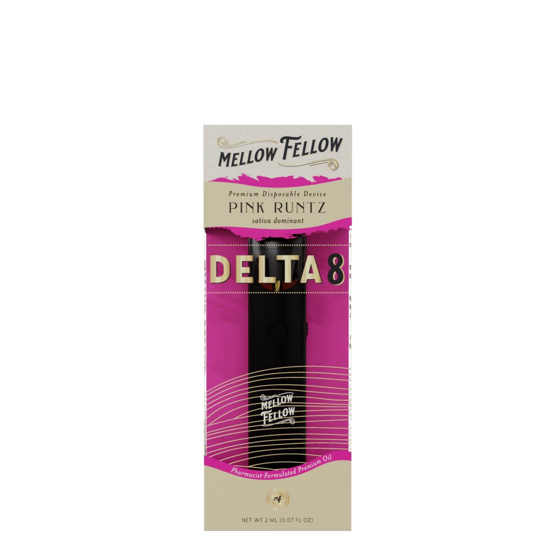 Pink Runtz - Mellow Fellow Delta - 8 Disposable 2mL - Mellow Fellow - DC LLC