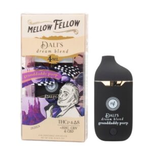 Granddaddy Purp - Mellow Fellow Dali's Dream Disposable 4mL - Mellow Fellow - DC LLC
