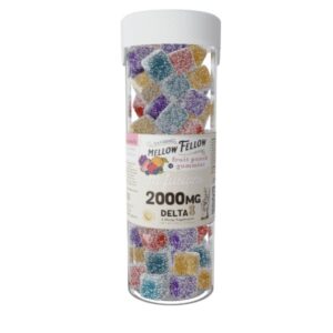 Fruit Punch - Mellow Fellow Delta - 8 Gummies 2000MG - Mellow Fellow - DC LLC
