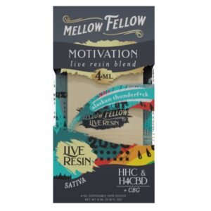 Alaskan Thunderf*ck - Mellow Fellow Motivation Live Resin Disposable 4mL - Mellow Fellow - DC LLC