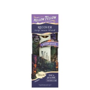 Purple Punch - Mellow Fellow Tulum Recover Terp Sauce Disposable 2G - Mellow Fellow - DC LLC