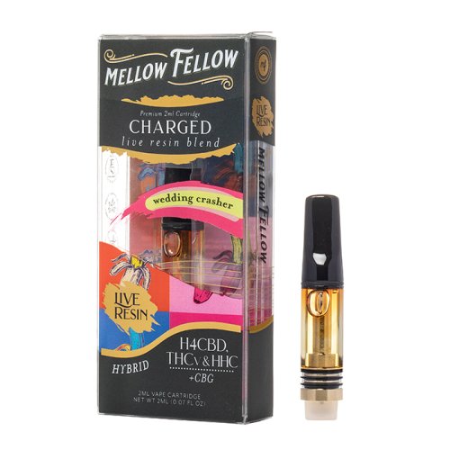 Wedding Crasher - Mellow Fellow Charged Live Resin Cart 2mL - Mellow Fellow - DC LLC