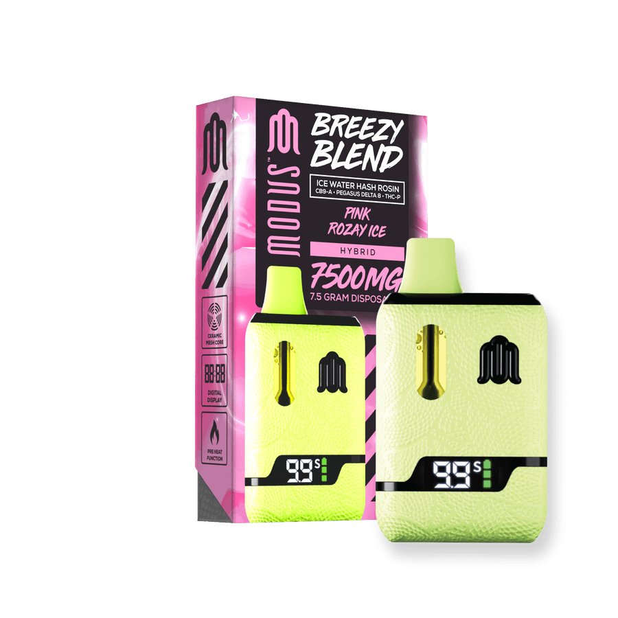 Pink Rosay ice - Modus Breezy Blend Disposable 7.5G - Modus - DC LLC