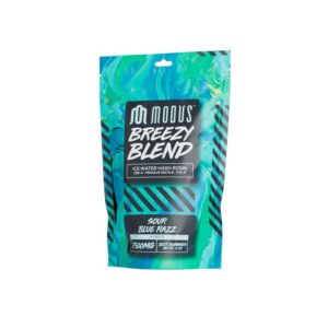 Sour Blue Razz - Modus Breezy Blend Gummies 7500MG - Modus - DC LLC