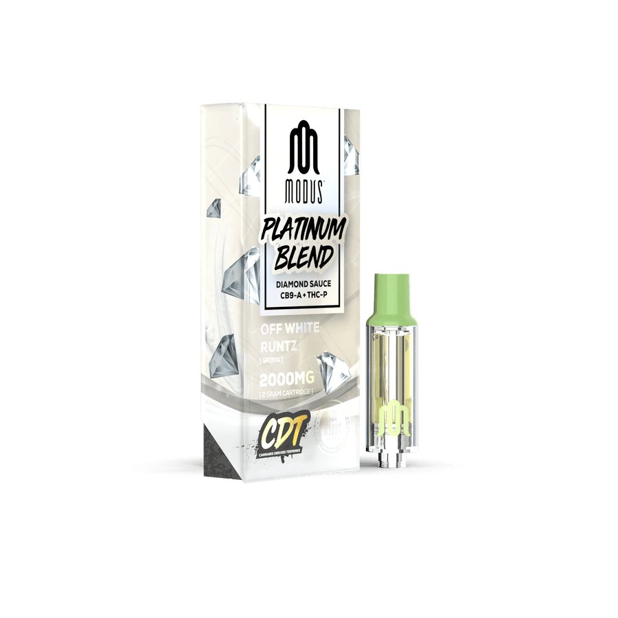 Off White Runtz - Modus Platinum Blend Cart 2G - Modus - DC LLC