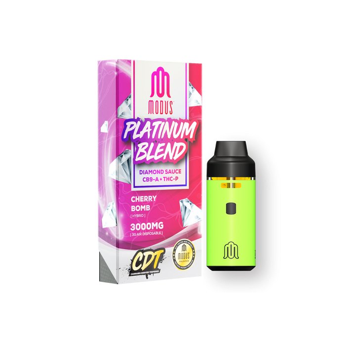 Cherry Bomb - Modus Platinum Blend Disposable 3G - Modus - DC LLC